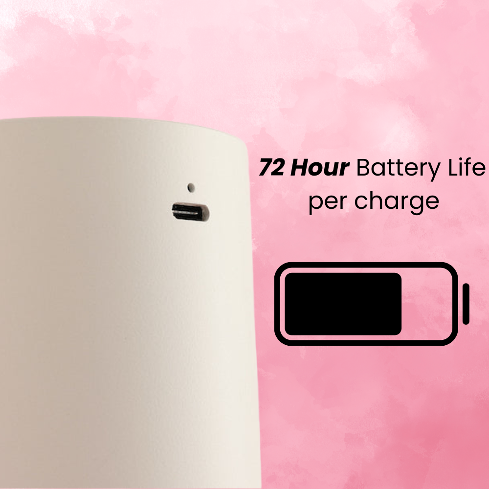 Halo Home diffuser lifestyle — styled on shelf