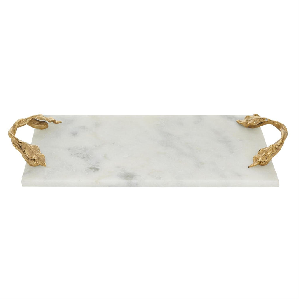 Marble tray styled