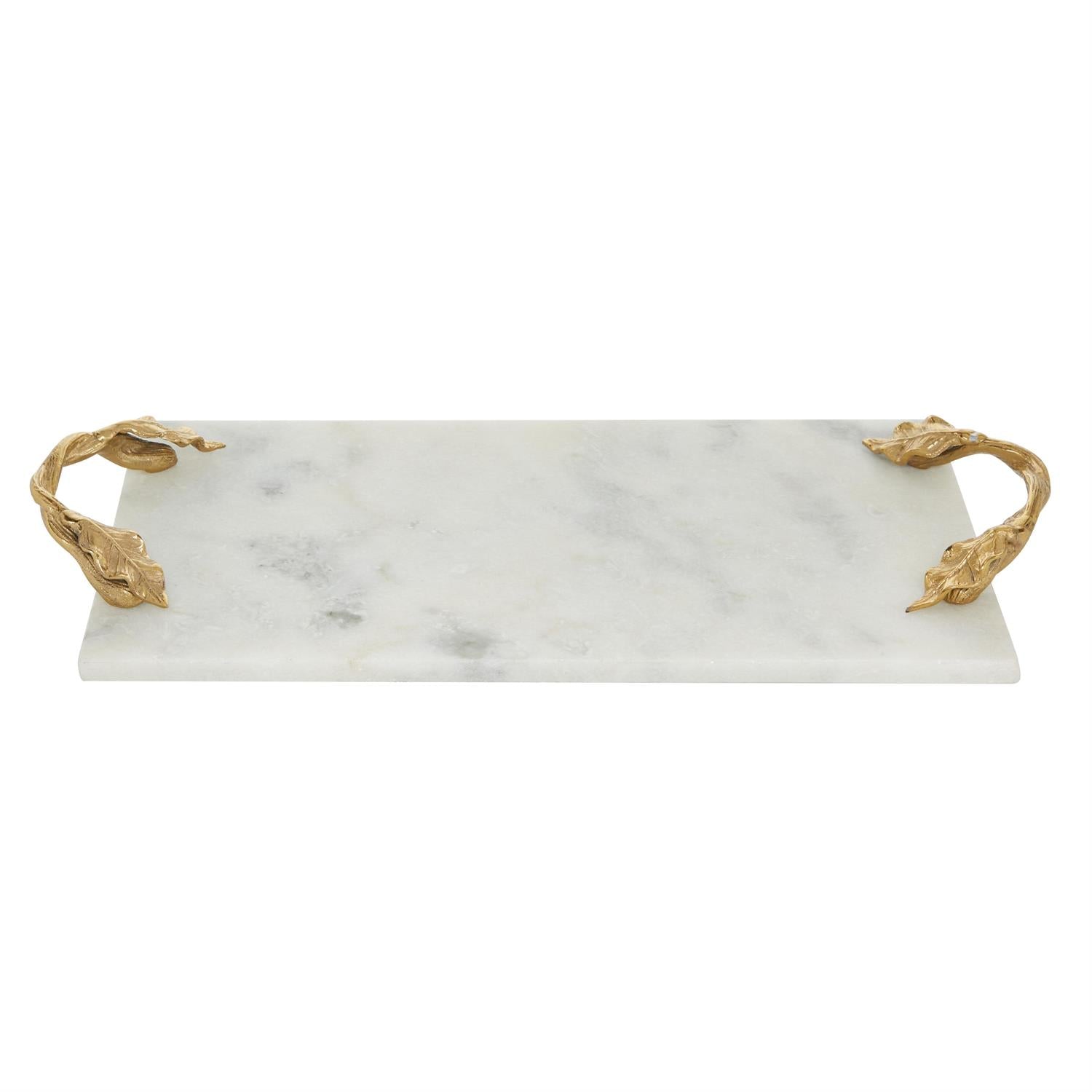 Marble tray styled